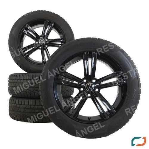 VW Tiguan II AD1 Allspace 18" - Ruedas completas de invierno originales