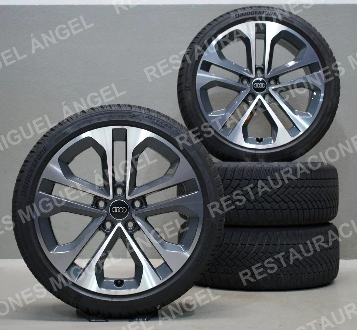Audi A3/S3 8Y GY 18" - Ruedas completas de invierno originales
