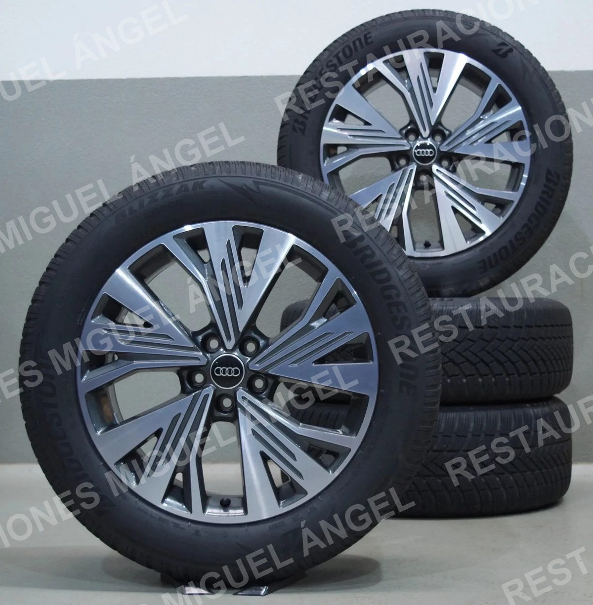Audi Q4 e-tron 89A 19" - Ruedas completas de invierno originales