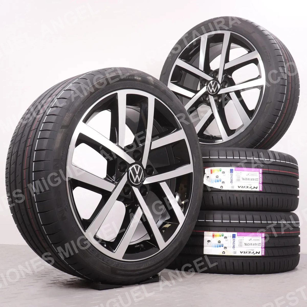 VW Golf 7 Sportsvan 18" - Ruedas completas de verano originales