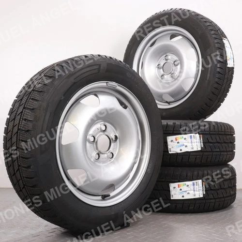 VW T5 T6 T6.1 17" - Ruedas completas de invierno originales